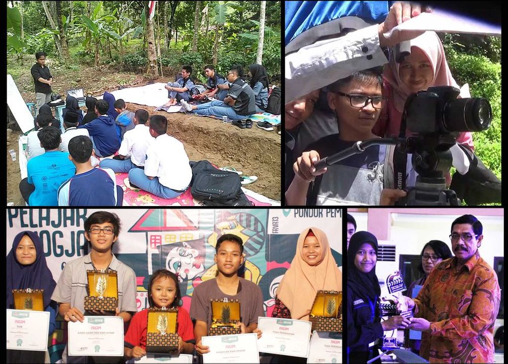 Gambar Sampul Berkarya di Industri Kreatif dan Multimedia Bersama Komunitas Sangkanparan Cilacap