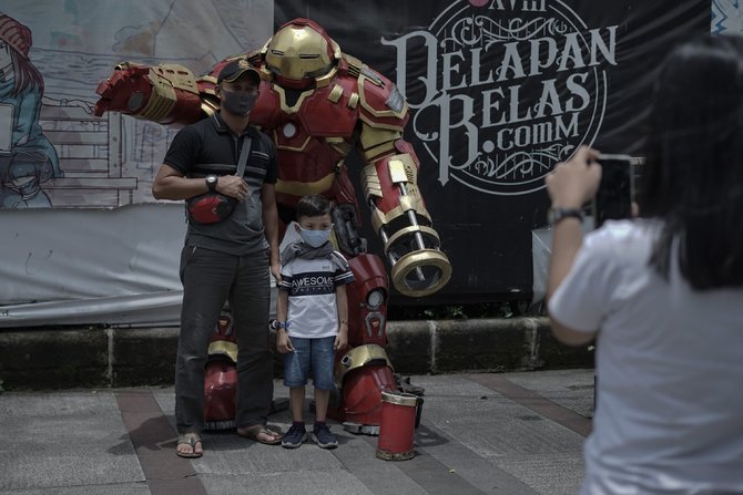 Komunitas Cosplay Bandung Juara, Pejuang Cuan di Balik Kostum Gagah