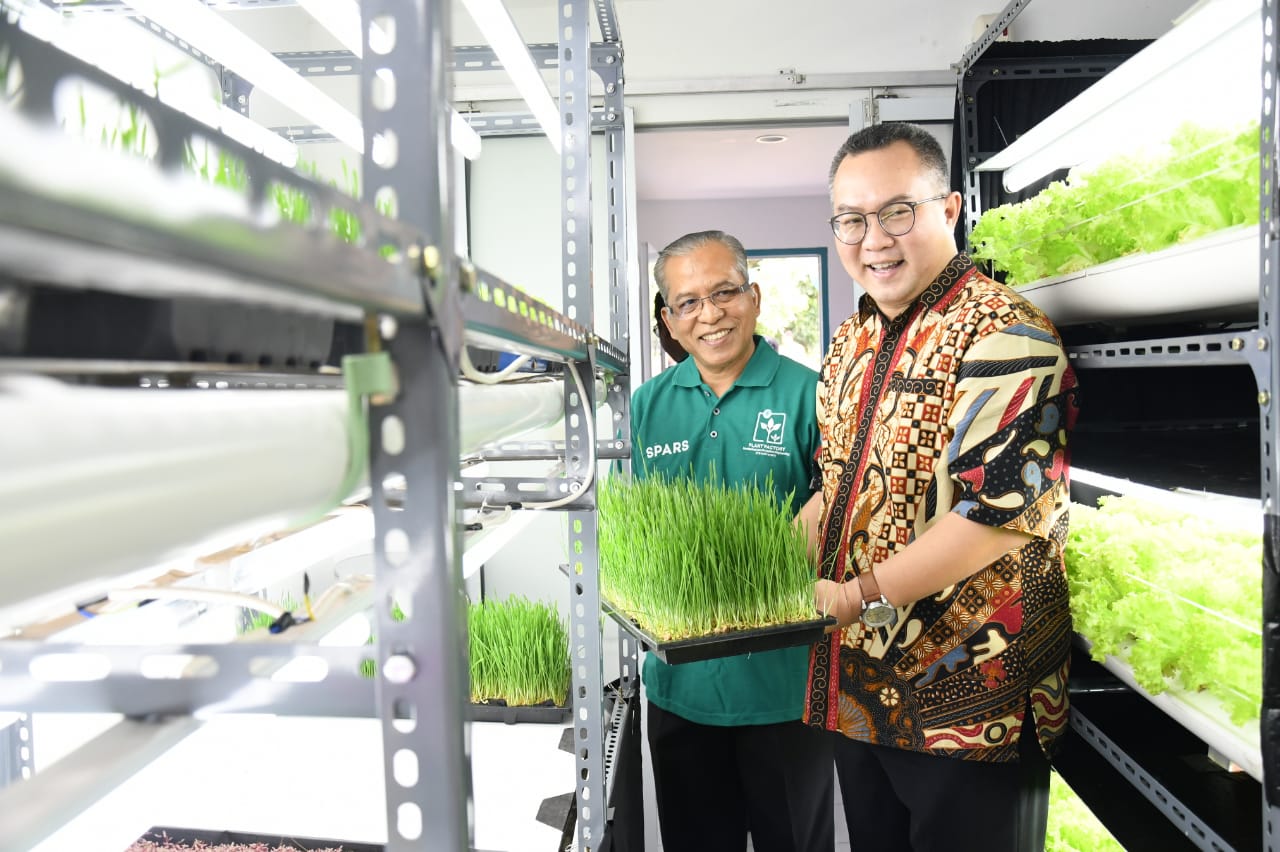 Mini Plant Factory Berbasis IoT, Inovasi IPB University dalam Budidaya Tanaman