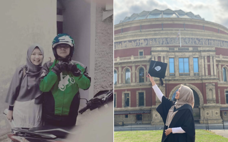 Gambar Sampul Nisa Sri Wahyuni, Putri Driver Ojol yang Menempuh Pendidikan hingga ke London