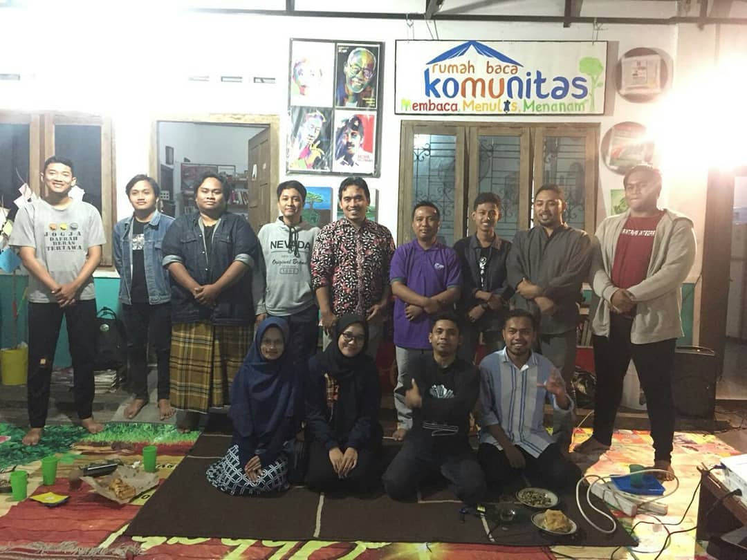 Gambar Sampul Rumah Baca Komunitas, Semangat Menumbuhkan Budaya Literasi
