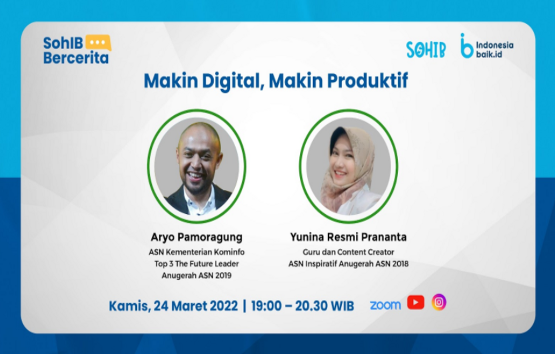 SohIB Bercerita: Makin Digital, Makin Produktif