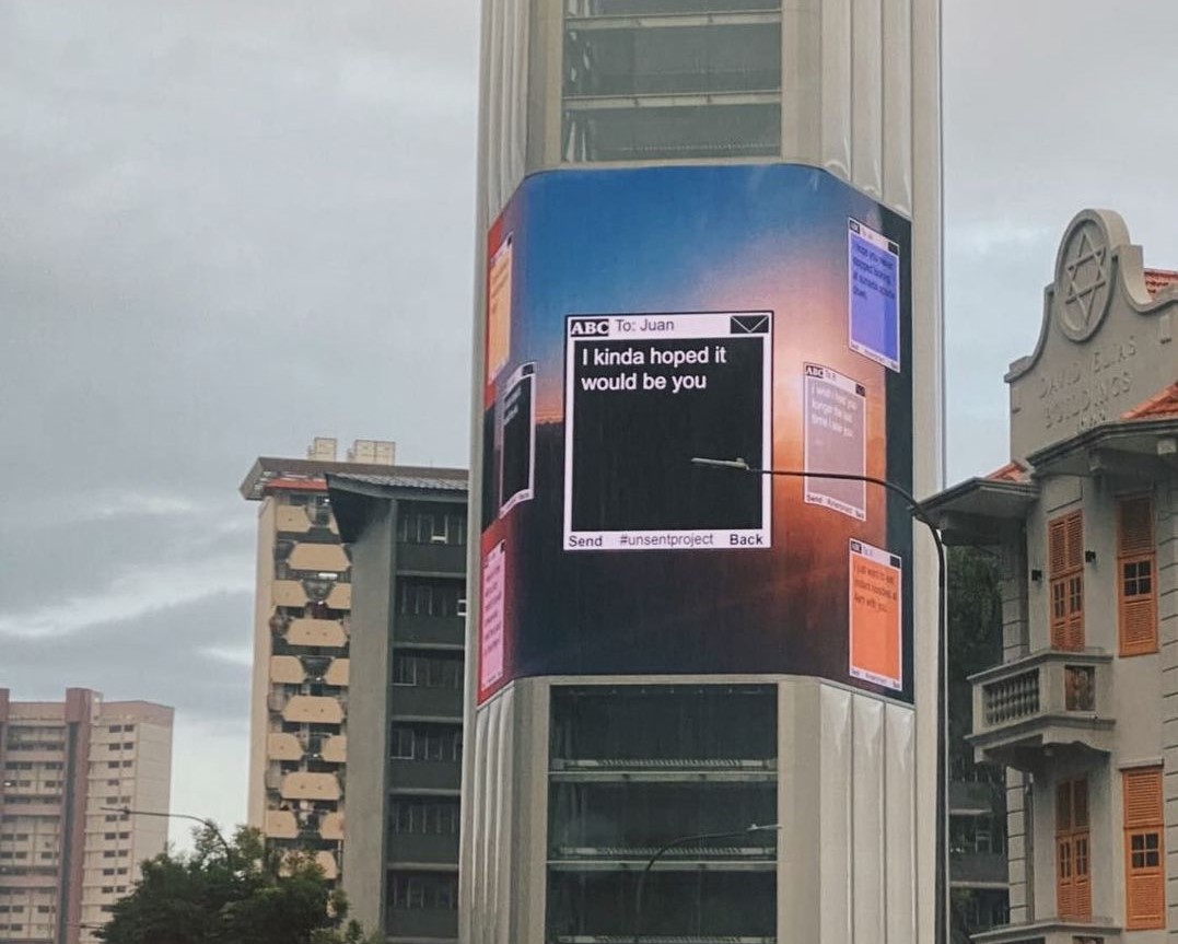 Gambar Sampul Ungkapkan Perasaan Terpendam Lewat The Unsent Project
