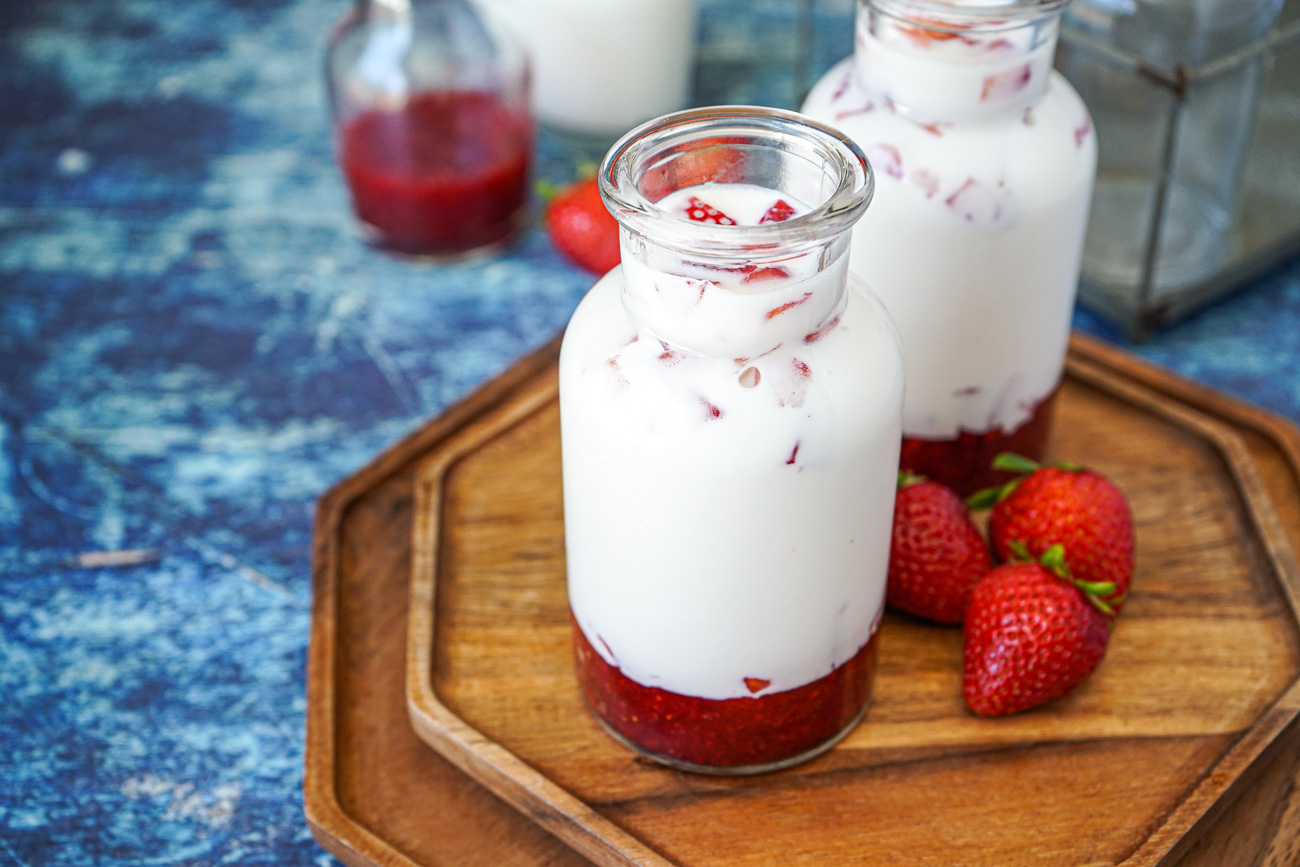 Korean Strawberry Milk | Tara's Multicultural Table Korean Strawberry Milk | Tara's Multicultural Table