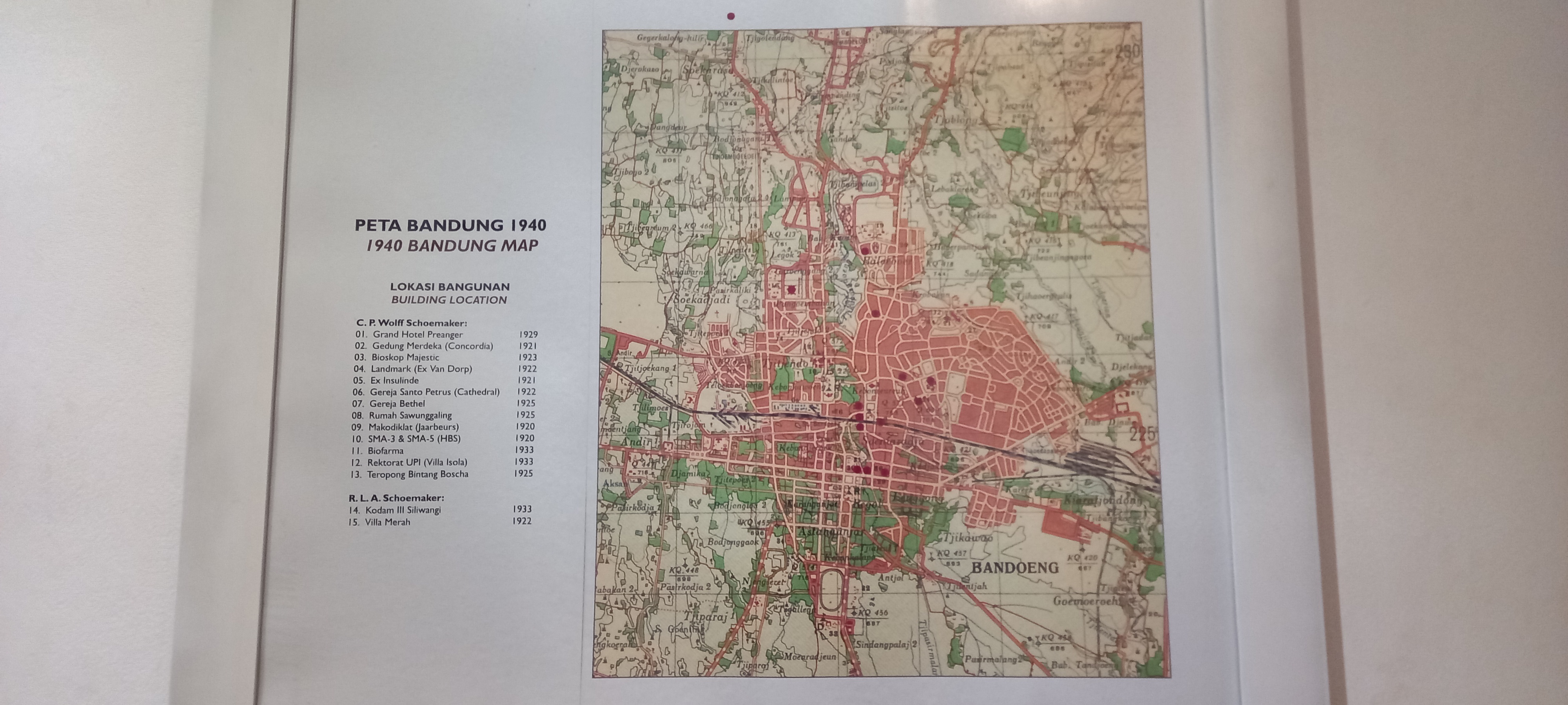 Sebaran Karya-Karya Wolff Schoemaker