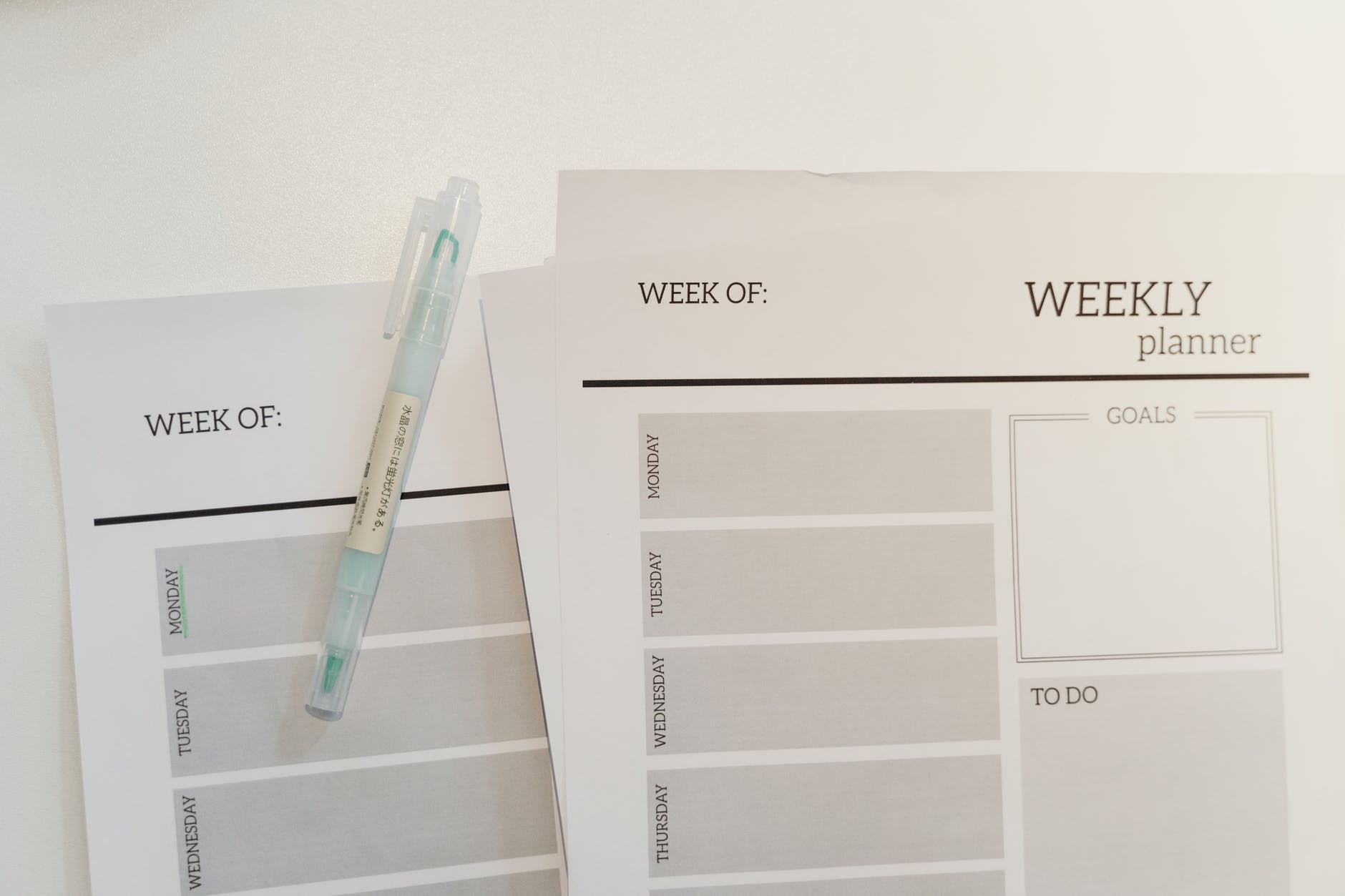 Weekly planner | Foto: Pexels