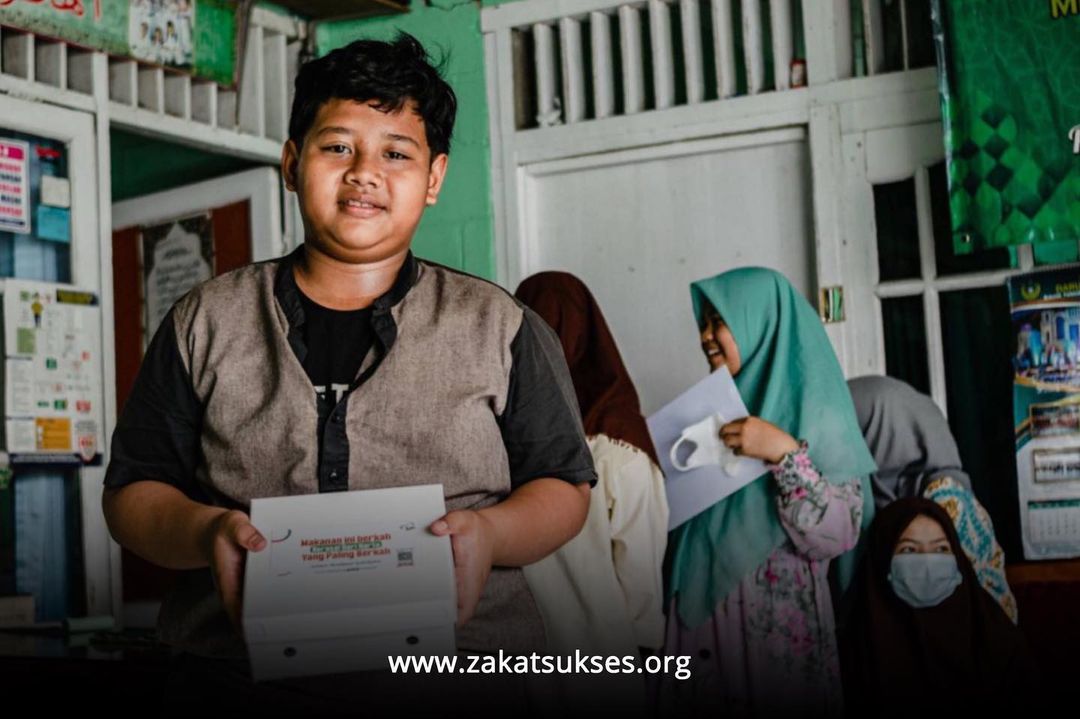 Bantuan dari LAZ Zakat Sukses | Foto: @zakatsukses/Instagram