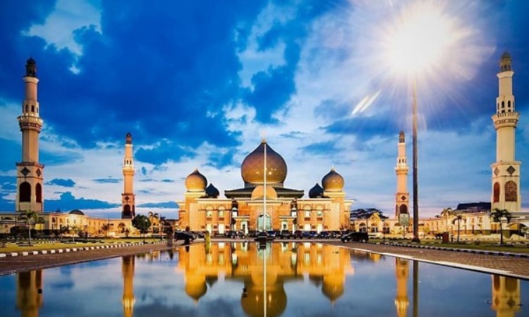 Masjid Agung An Nur, Pekanbaru | Foto: cnnindonesia.com