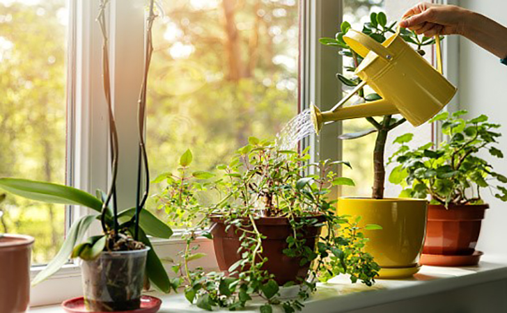 ilustrasi menyiram tanaman indoor | Foto: pixabay/Riau Online ilustrasi menyiram tanaman indoor | Foto: pixabay/Riau Online